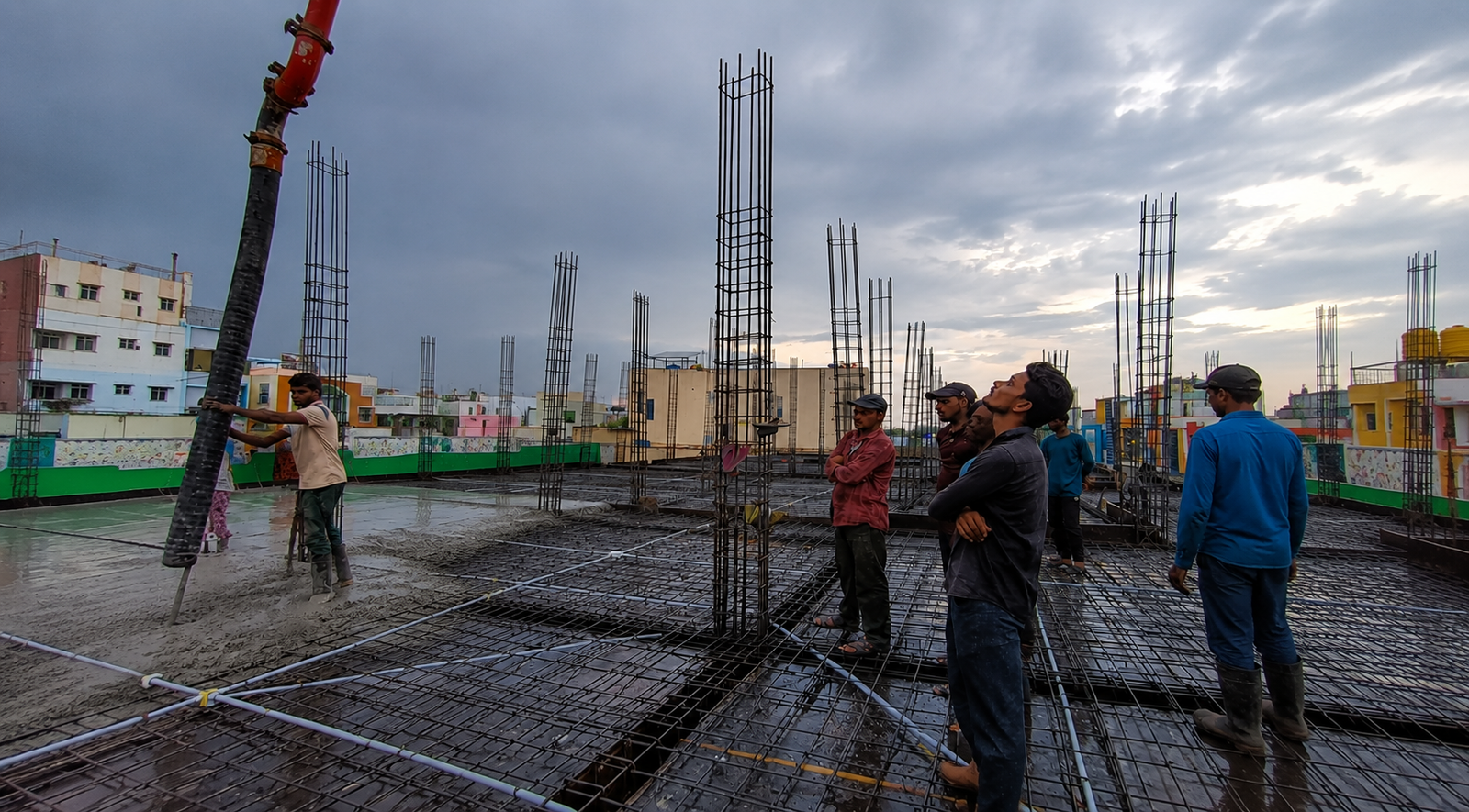 Structural M20 Ready Mix Concrete for a Commercial Office Development in Badangpet